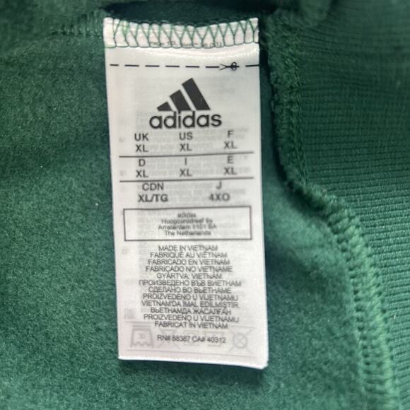 Adidas Men's Utah Valley Wolverines Green Pullover Hoodie Size XL - Picture 7 of 13